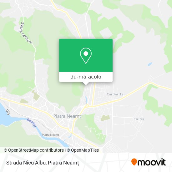 Hartă Strada Nicu Albu