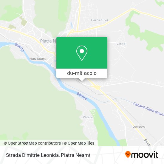 Hartă Strada Dimitrie Leonida