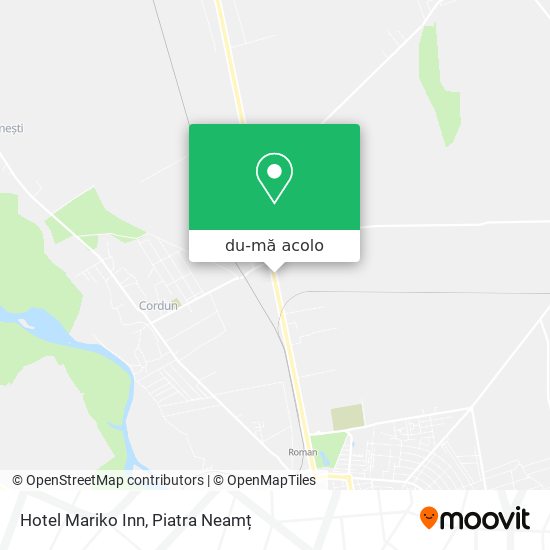 Hartă Hotel Mariko Inn