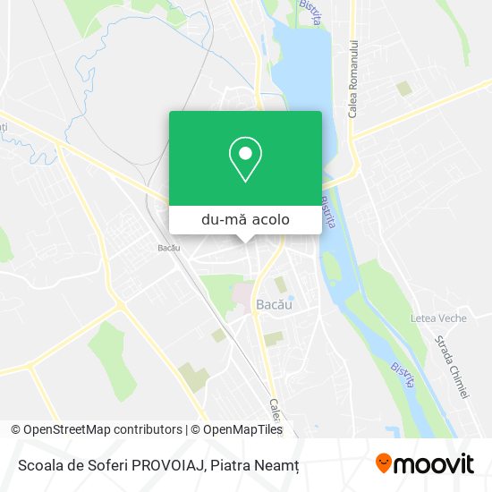 Hartă Scoala de Soferi PROVOIAJ