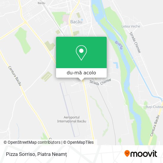 Hartă Pizza Sorriso