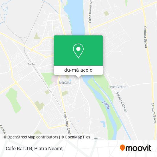 Hartă Cafe Bar J B
