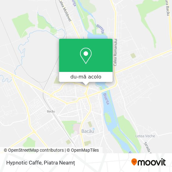 Hartă Hypnotic Caffe