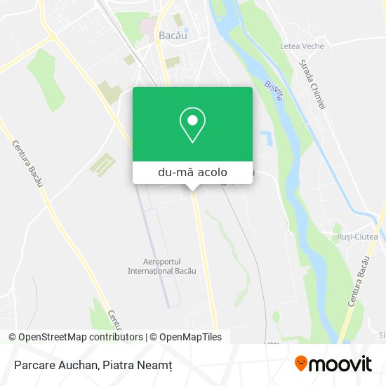 Hartă Parcare Auchan