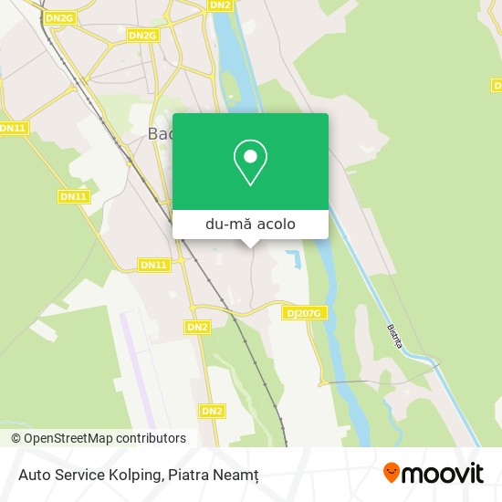 Hartă Auto Service Kolping