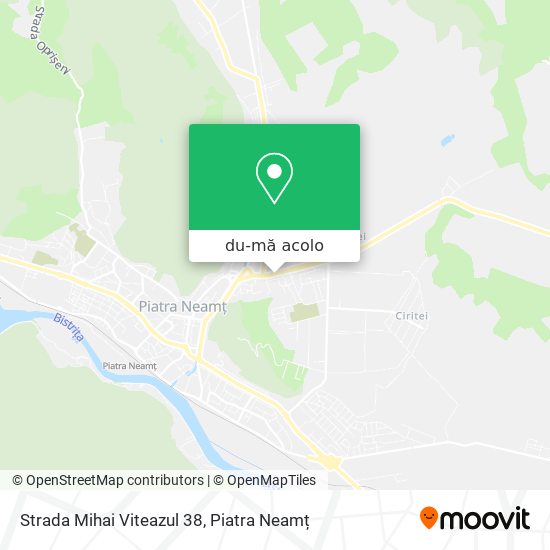 Hartă Strada Mihai Viteazul 38