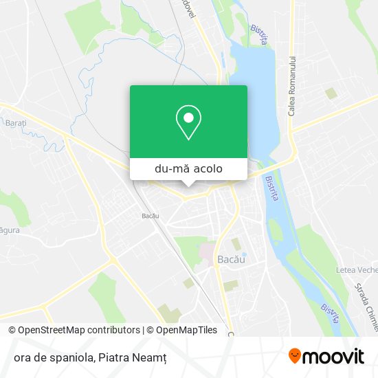 Hartă ora de spaniola