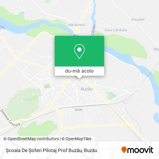 Hartă Școala De Șoferi Pilotaj Prof Buzău