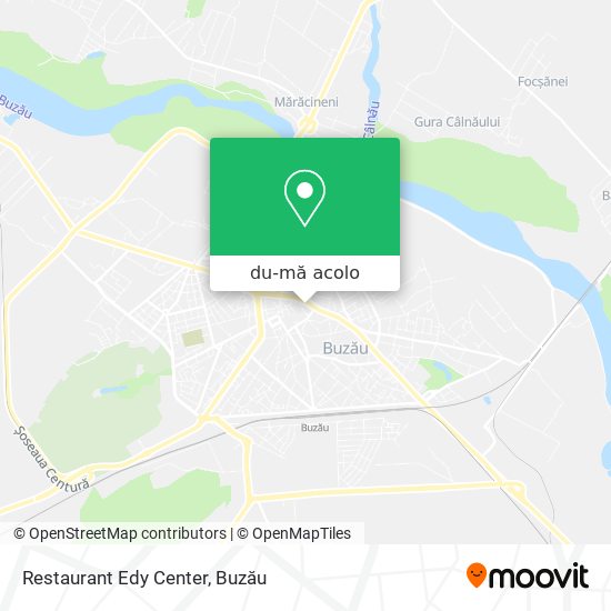 Hartă Restaurant Edy Center
