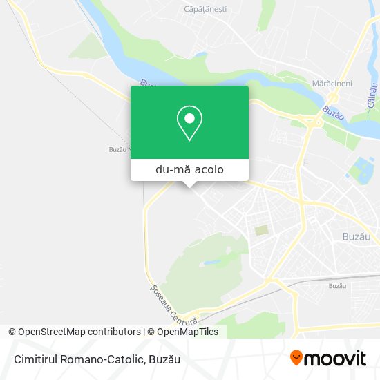Hartă Cimitirul Romano-Catolic
