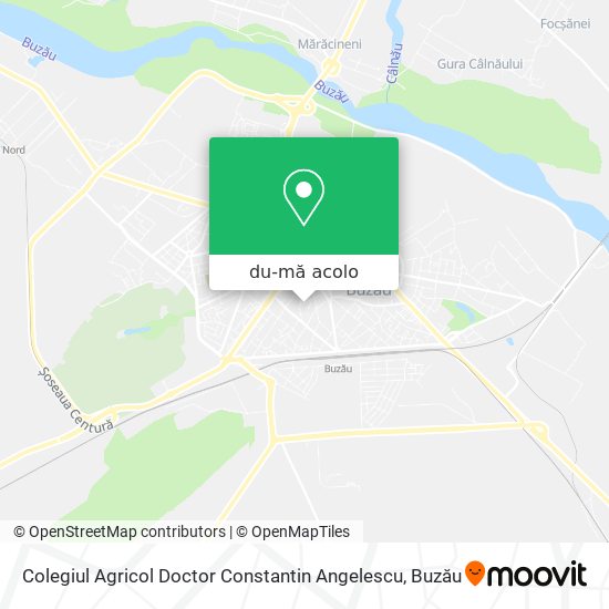 Hartă Colegiul Agricol Doctor Constantin Angelescu