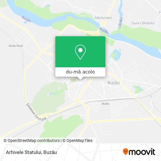 Hartă Arhivele Statului
