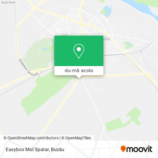 Hartă Easybox Mol Spatar
