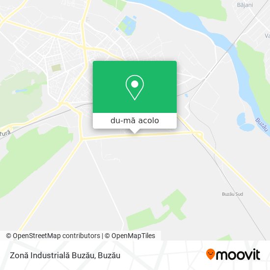 Hartă Zonă Industrială Buzău