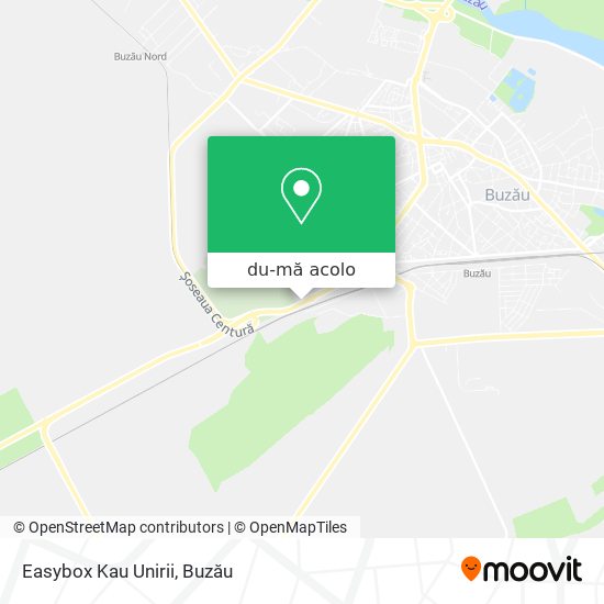 Hartă Easybox Kau Unirii