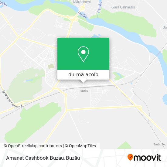 Hartă Amanet Cashbook Buzau