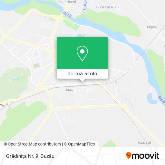 Hartă Grădinița Nr. 9