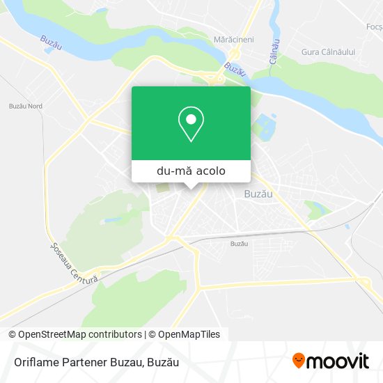 Hartă Oriflame Partener Buzau