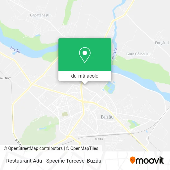 Hartă Restaurant Adu - Specific Turcesc
