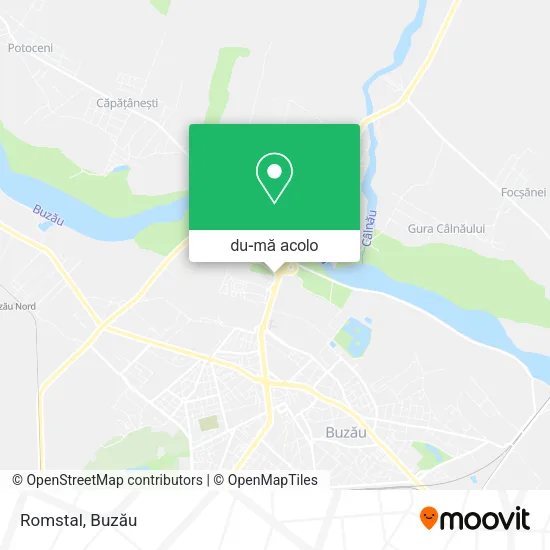 Hartă Romstal