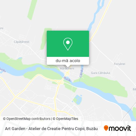Hartă Art Garden - Atelier de Creatie Pentru Copii