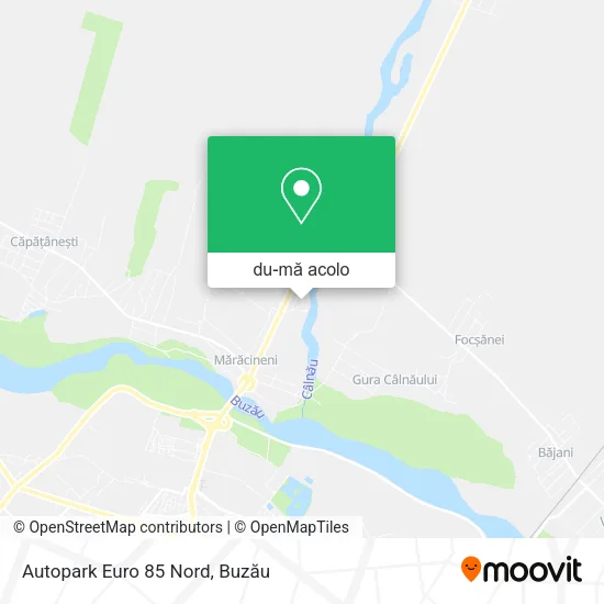 Hartă Autopark Euro 85 Nord