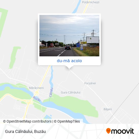 Hartă Gura Câlnăului