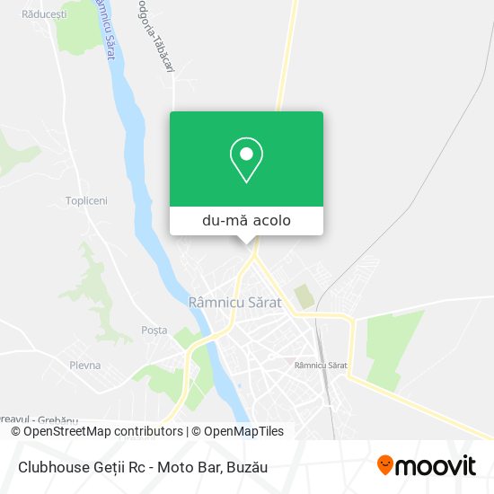 Hartă Clubhouse Geții Rc - Moto Bar