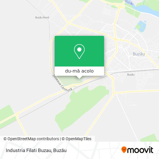 Hartă Industria Filati Buzau