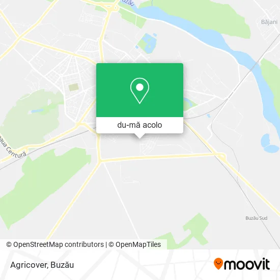 Hartă Agricover