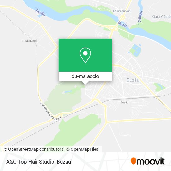 Hartă A&G Top Hair Studio