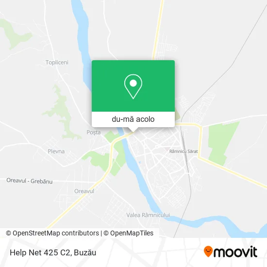 Hartă Help Net 425 C2