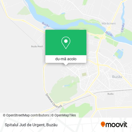 Hartă Spitalul Jud de Urgent