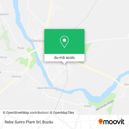 Hartă Rebe Sunro Plant Srl