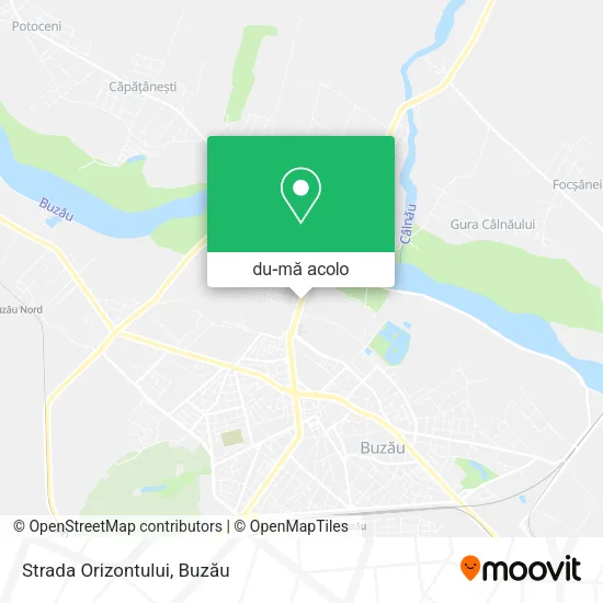 Hartă Strada Orizontului
