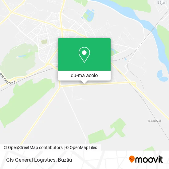Hartă Gls General Logistics