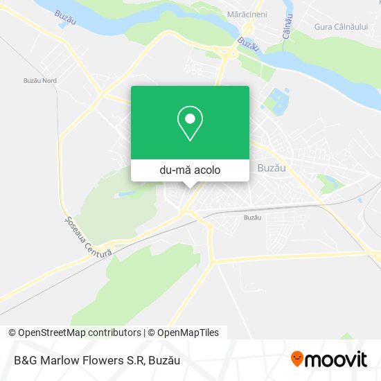 Hartă B&G Marlow Flowers S.R