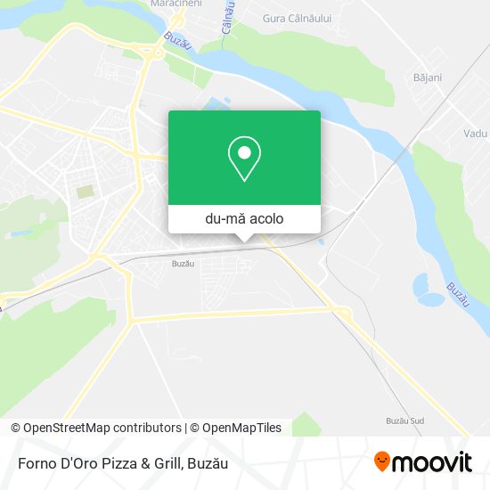 Hartă Forno D'Oro Pizza & Grill
