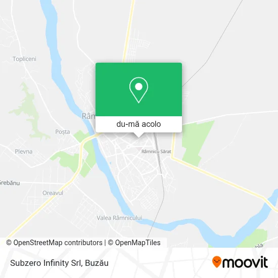 Hartă Subzero Infinity Srl