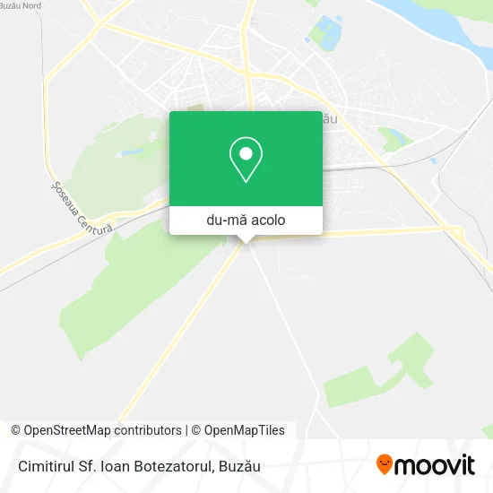 Hartă Cimitirul Sf. Ioan Botezatorul