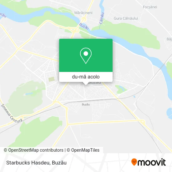 Hartă Starbucks Hasdeu