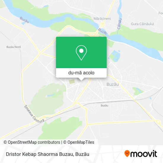 Hartă Dristor Kebap Shaorma Buzau