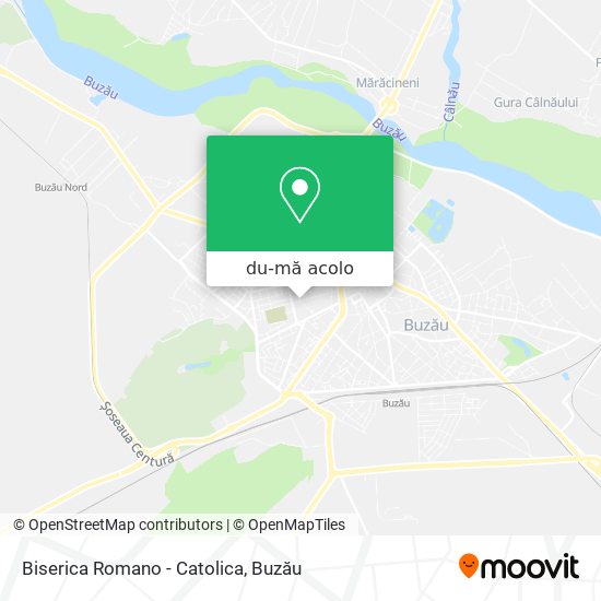 Hartă Biserica Romano - Catolica