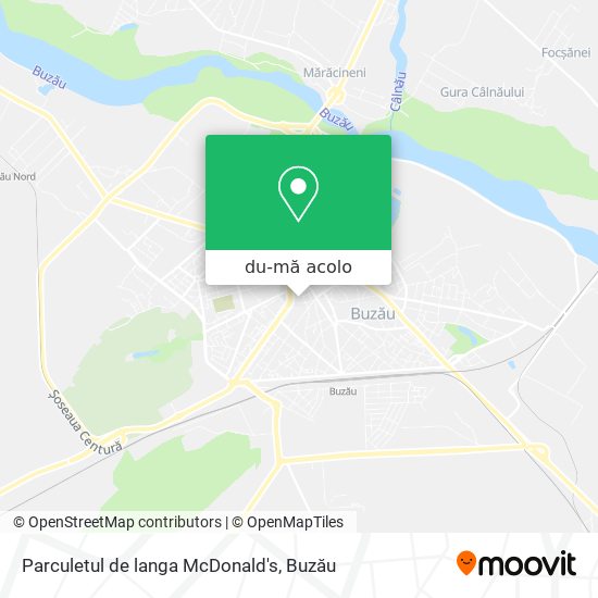 Hartă Parculetul de langa McDonald's