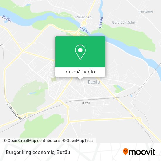 Hartă Burger king economic