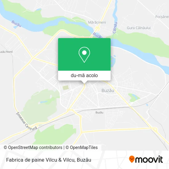 Hartă Fabrica de paine Vilcu & Vilcu