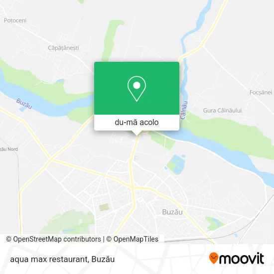 Hartă aqua max restaurant