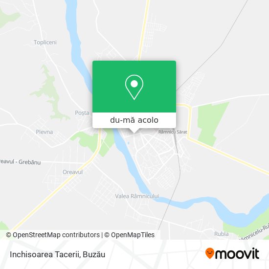 Hartă Inchisoarea Tacerii