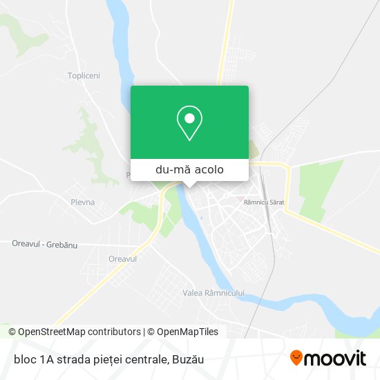 Hartă bloc 1A strada pieței centrale