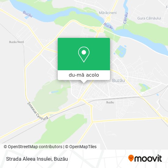 Hartă Strada Aleea Insulei